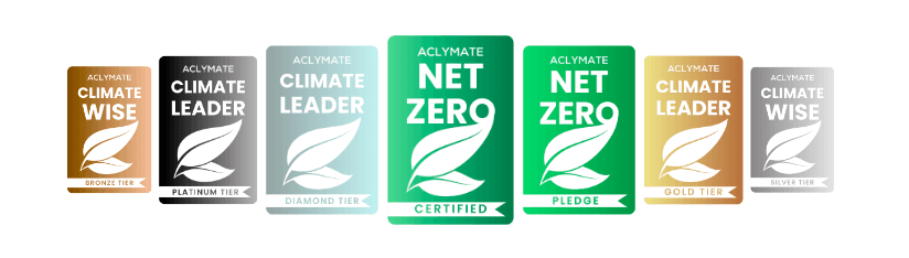 net zero logos